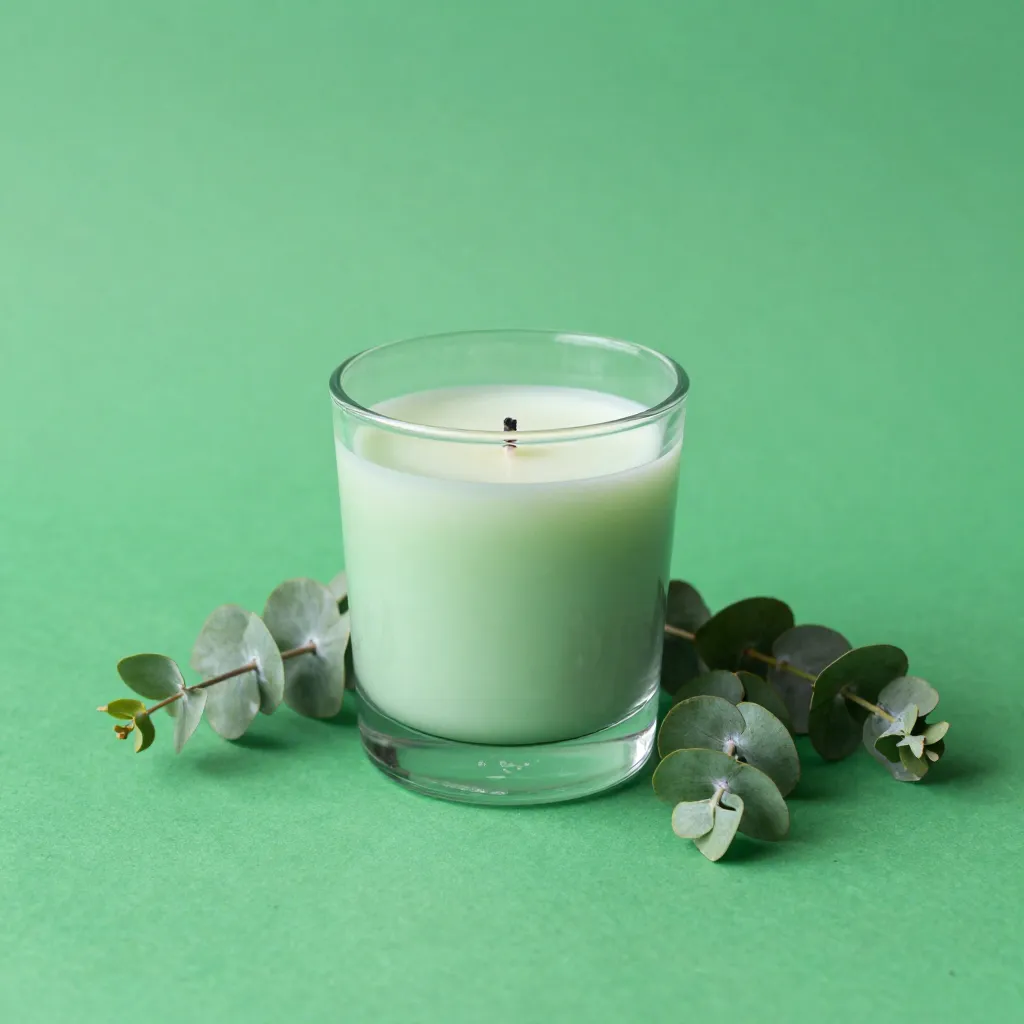 Eucalyptus scented candle